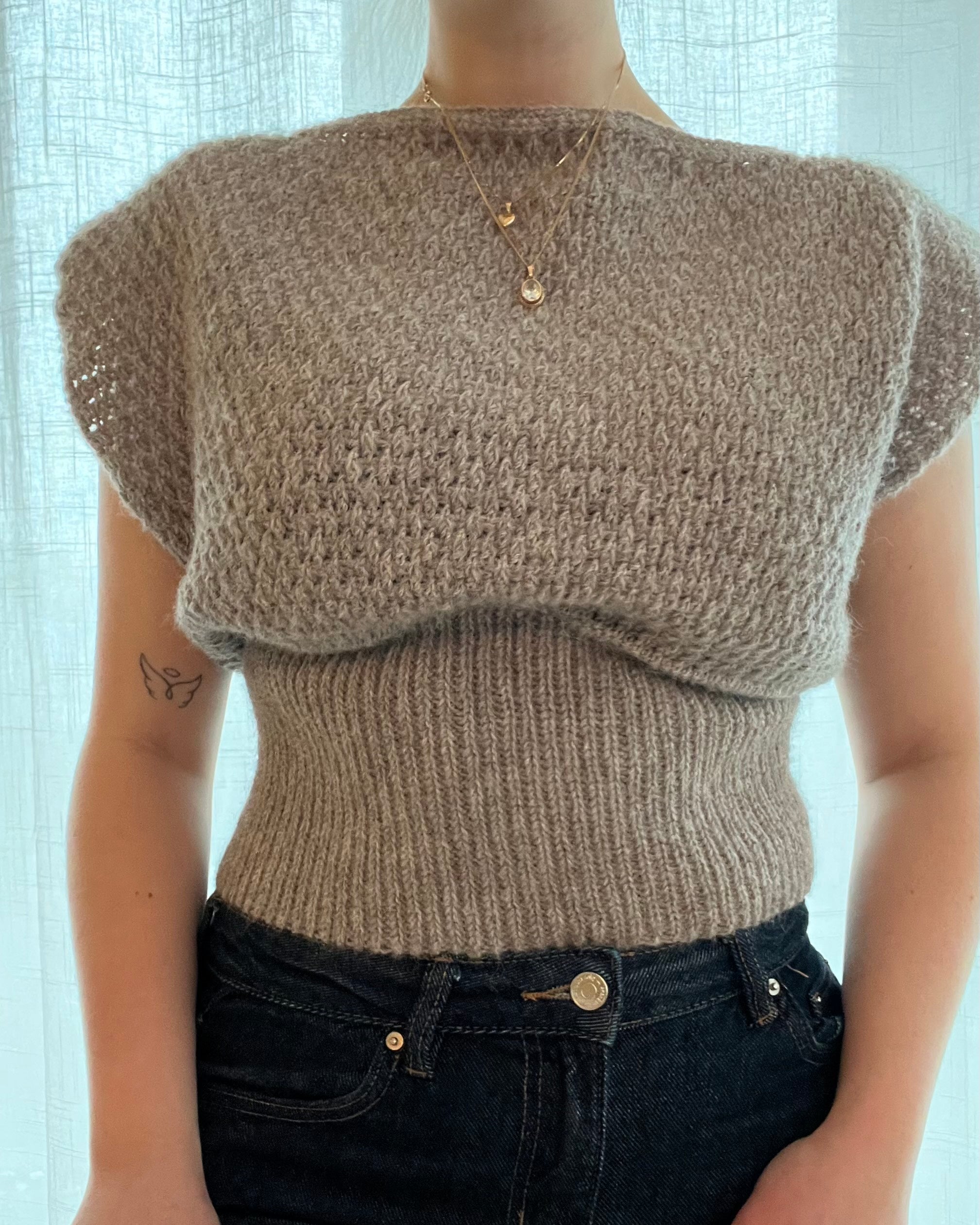 Luna top crochet pattern - English