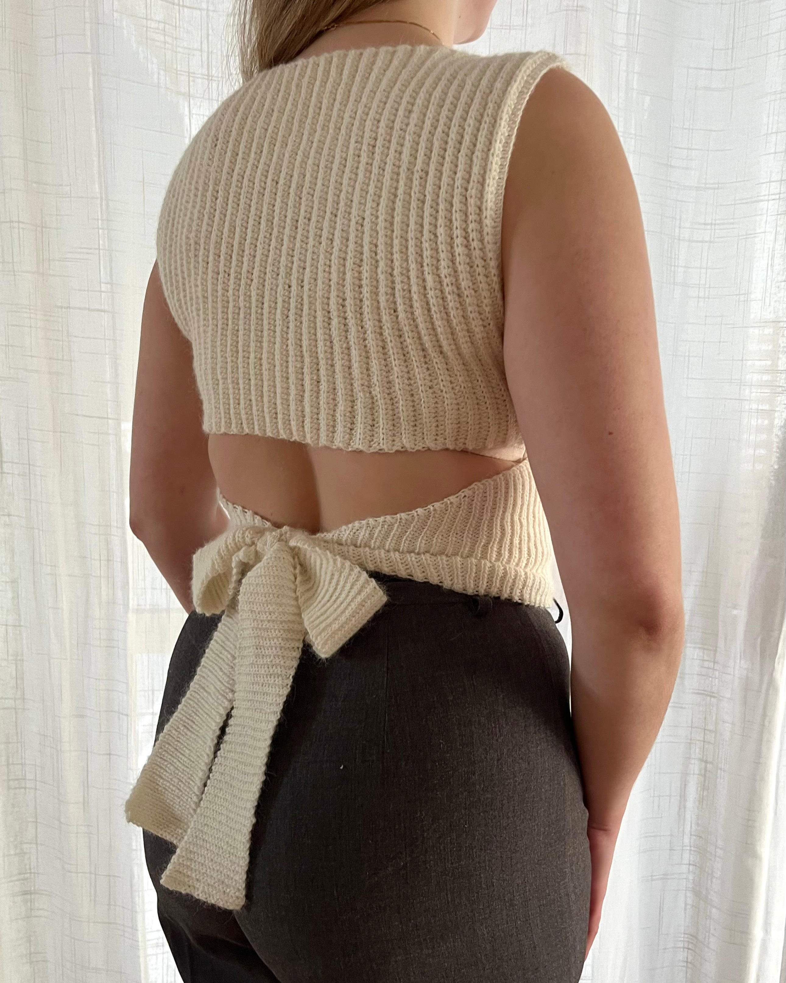 Juliette top crochet pattern - English
