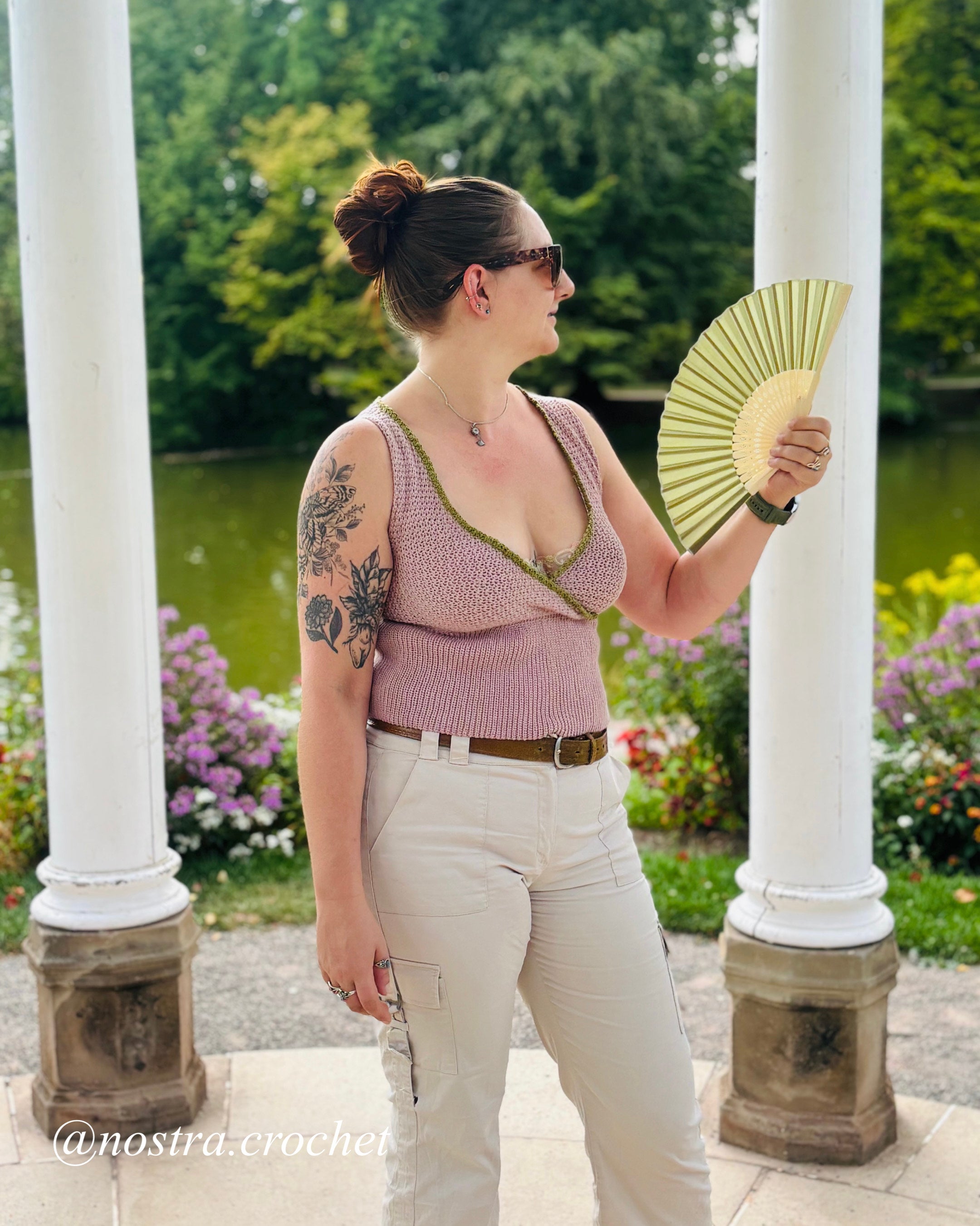 2-in-1 Evelyn top crochet pattern - English