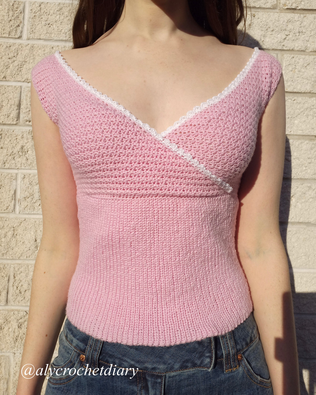 2-in-1 Evelyn top crochet pattern - English